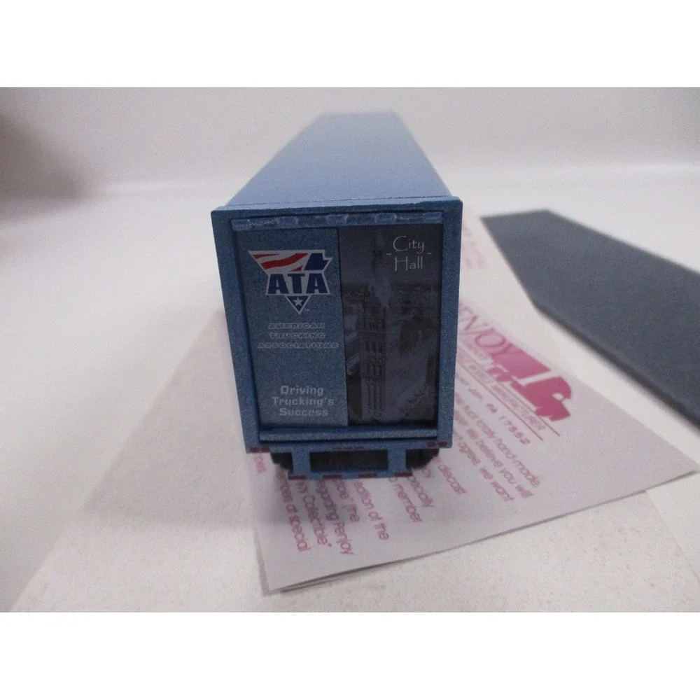 Penjoy Vintage Die Cast Semi Truck / Trailer 2002 ATA Truck Driving Championship